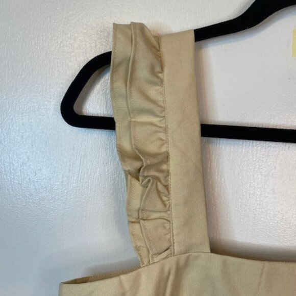 BOG Collective Tan crop top sleeveless - Picture 3 of 9